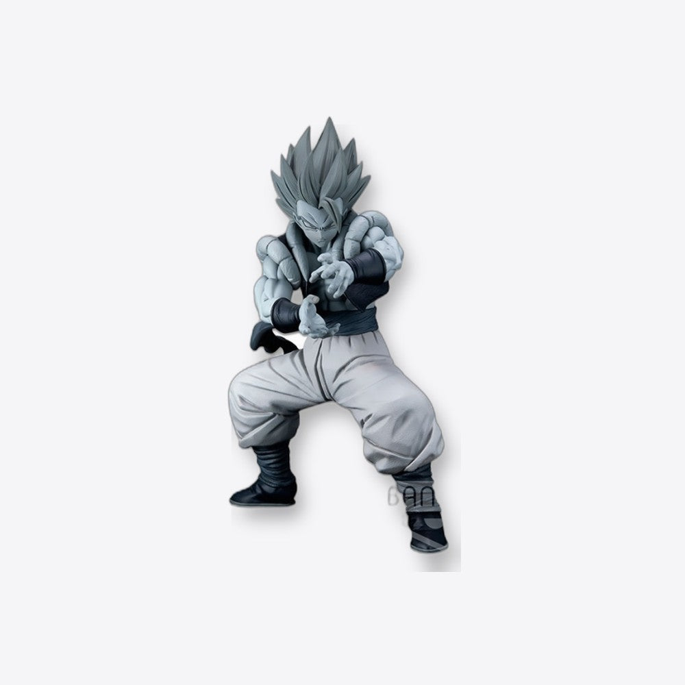 Figura banpresto dragon ball super super saiyan blue gogeta tones blanco & negro master stars piece (imagen 2 de 6)