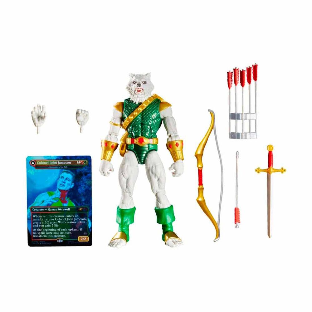 Hasbro Figura Man-Wolf Magic The Gathering Spider-Man Marvel 15cm (imagen 3 de 7)