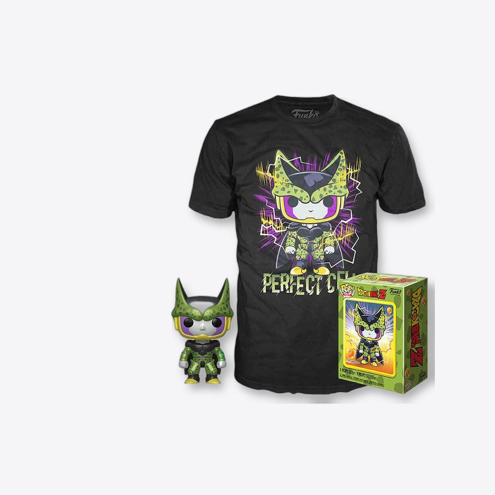 Funko Set figura POP & Tee Dragon Ball Z Perfect Cell S (imagen 4 de 6)