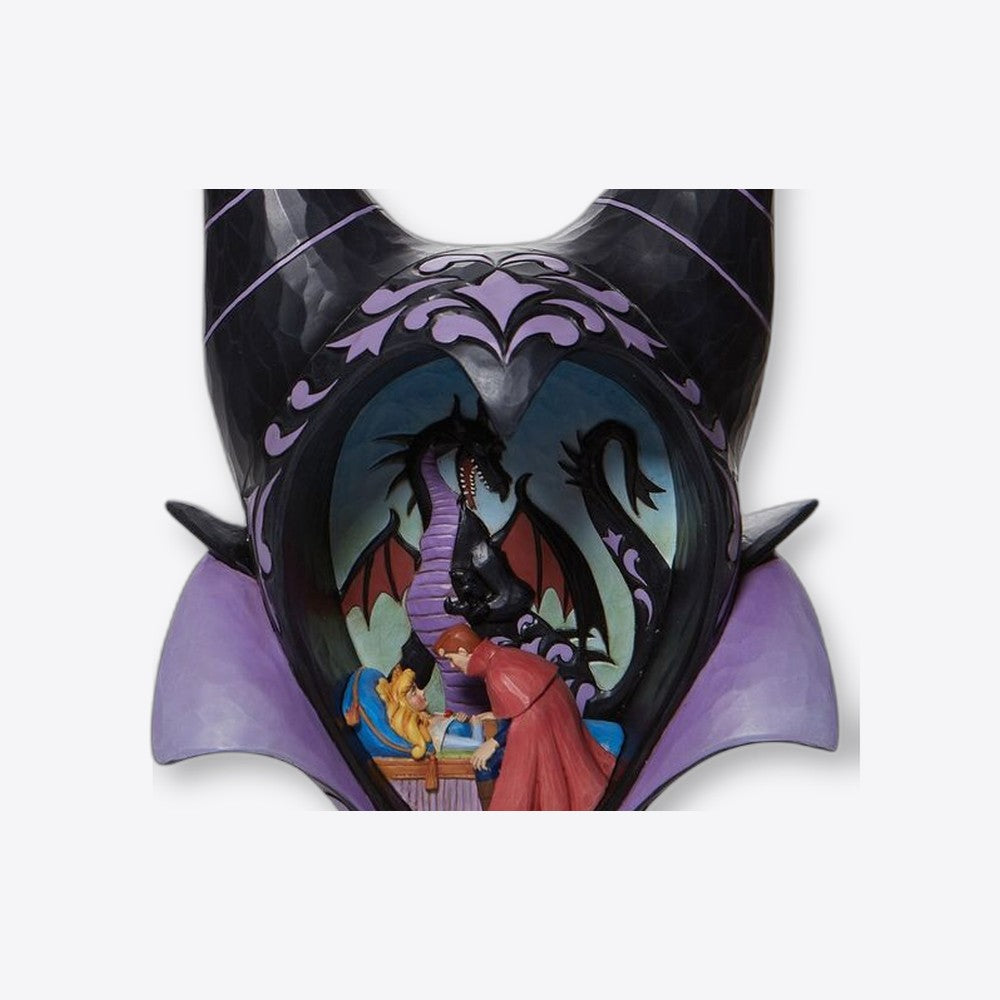 Figura enesco disney diorama la bella durmiente malefica style (imagen 5 de 6)