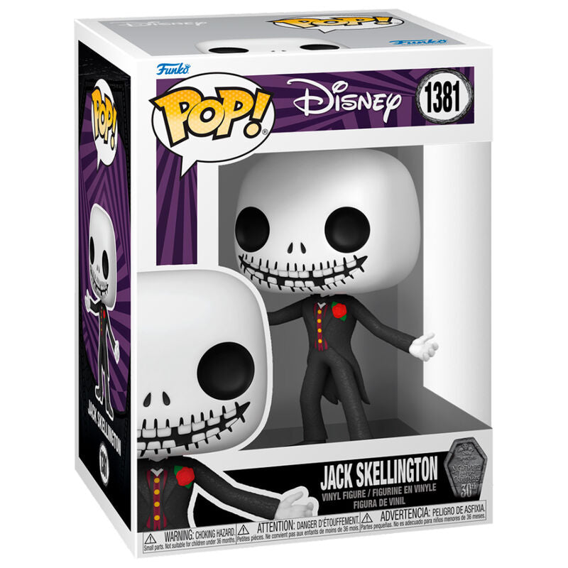 Jack Skellington - Pop Vinyls | Disney Pesadilla Antes de Navidad