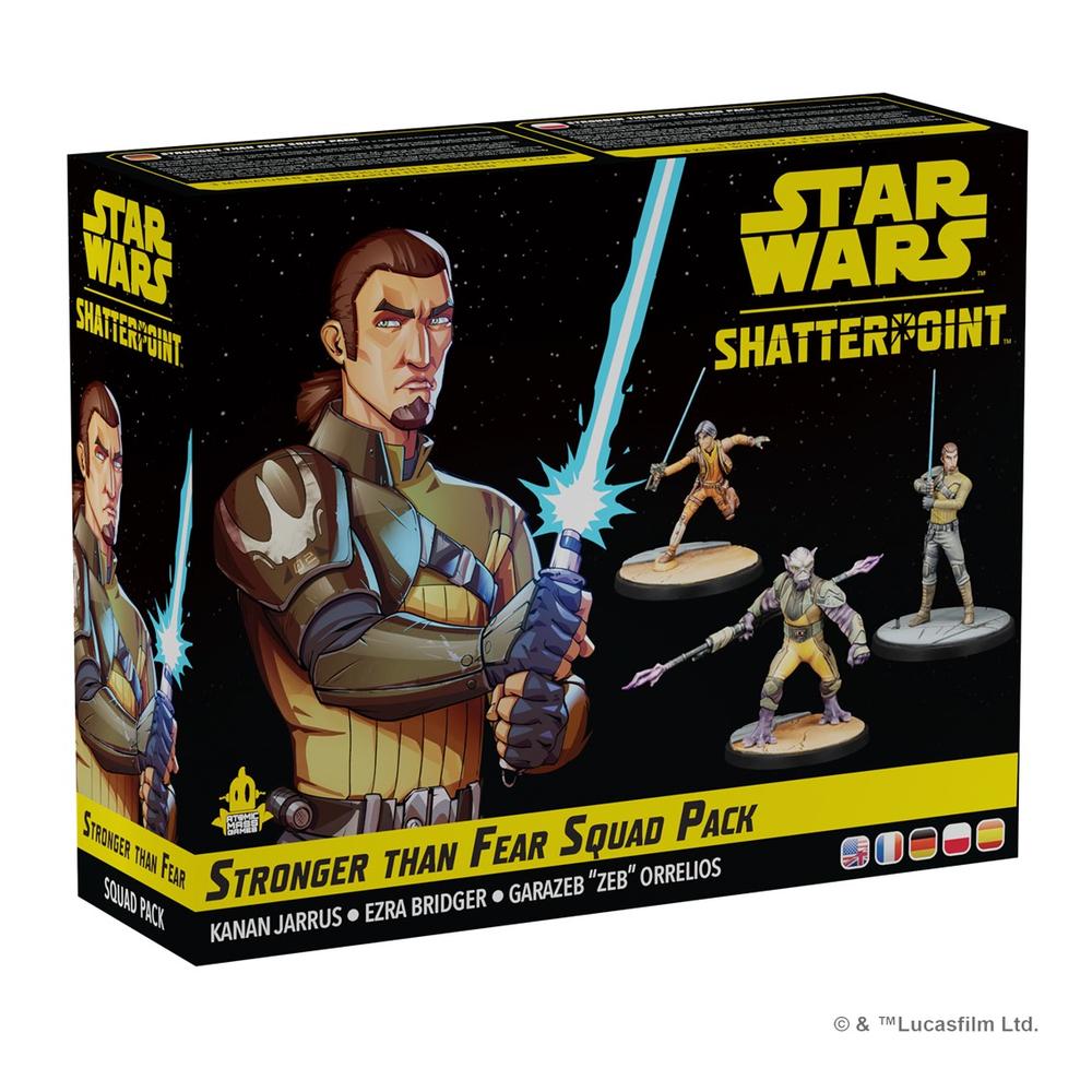 Asmodee Juego de mesa star wars shatterpoint stronger than fear squad pack edad recomendada 14 años