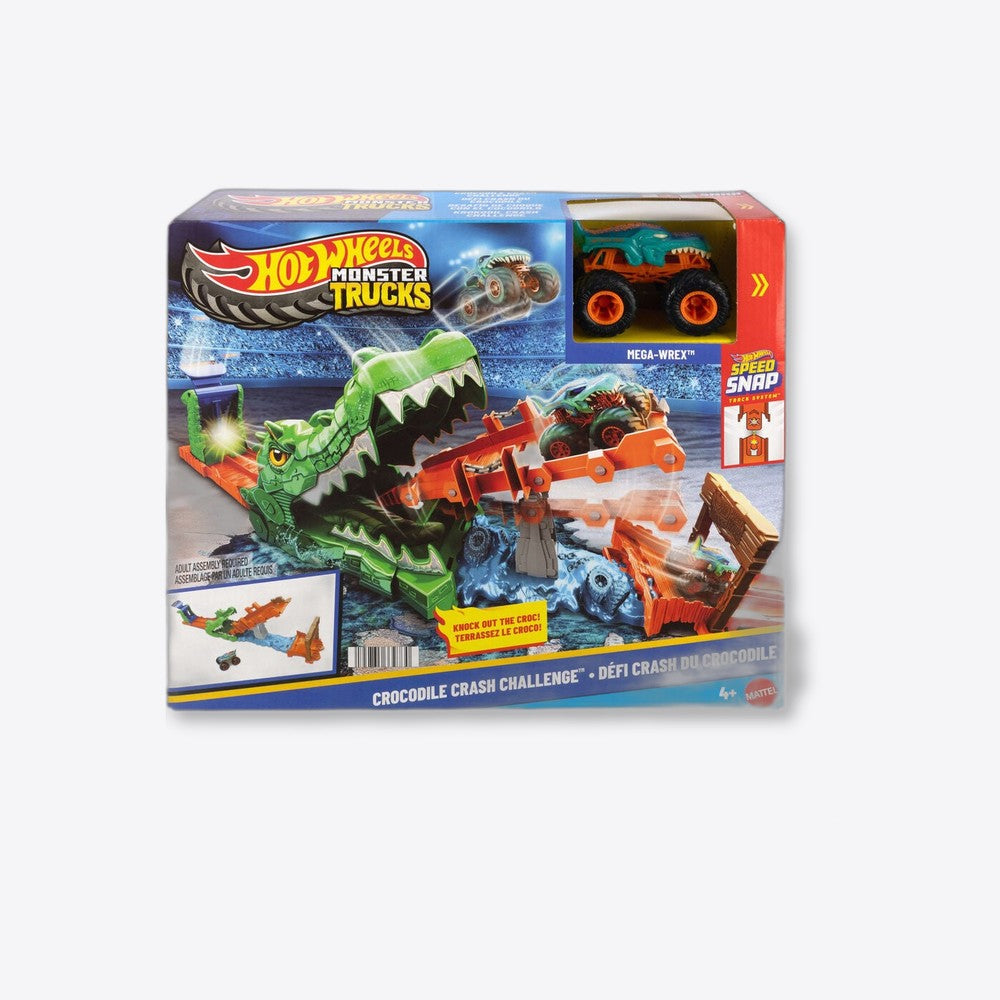Mattel Noquea al Cocodrilo Hot Wheels Monster Trucks (imagen 6 de 6)