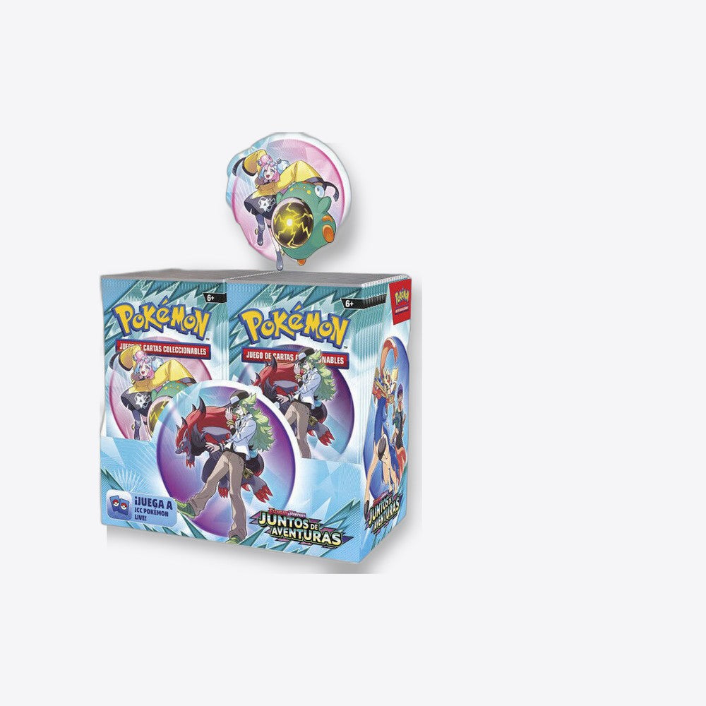 Pokemon tcg escarlata y púrpura juntos de aventuras booster español (imagen 6 de 6)