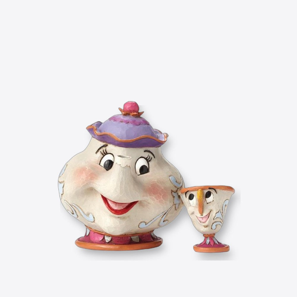 Figura enesco disney la bella y la bestia mrs potts & chip (imagen 4 de 6)