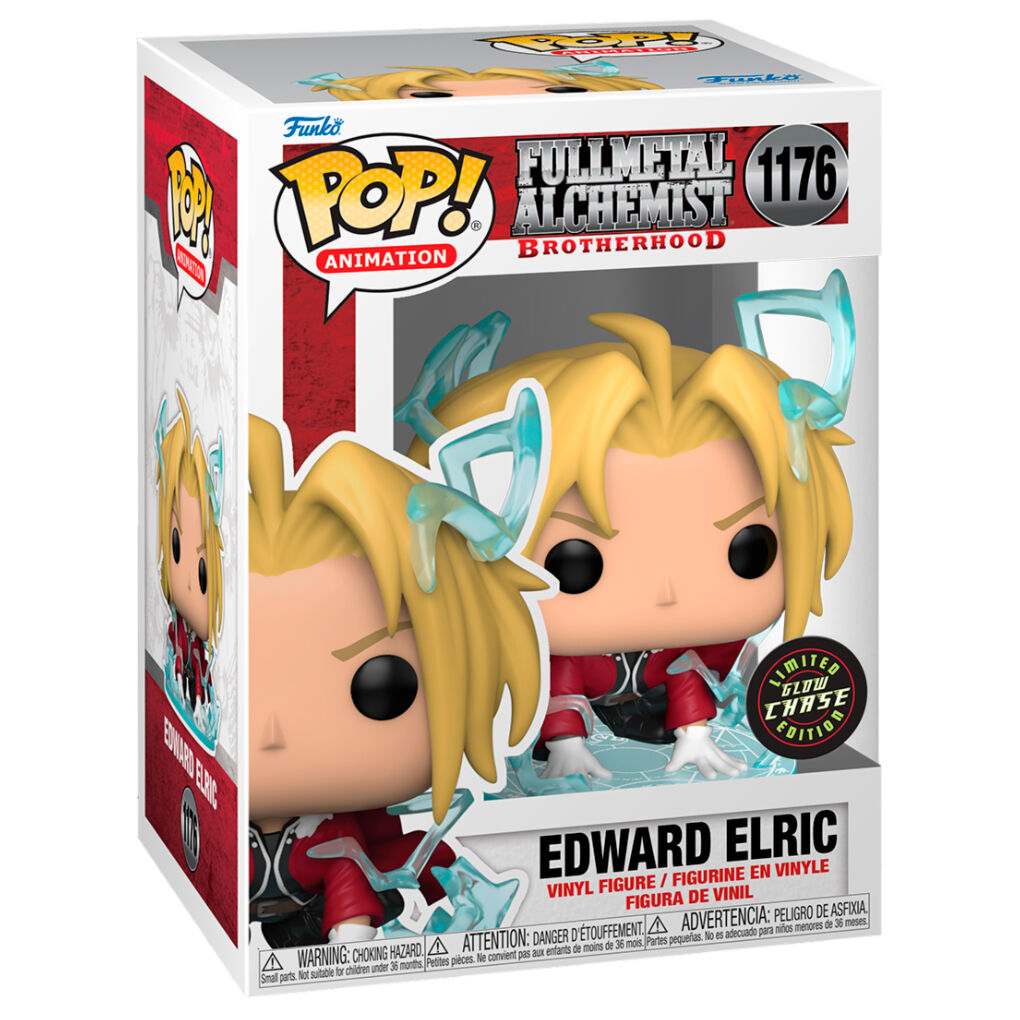 Funko Figura POP Full Metal Alchemist Glow in the Dark Chase