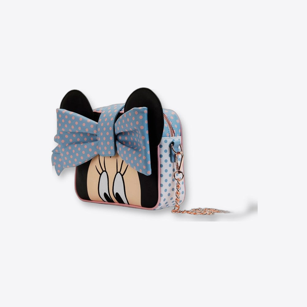 Bolso Loungefly Pastel Polka Dot Minnie Mouse Disney (imagen 6 de 6)