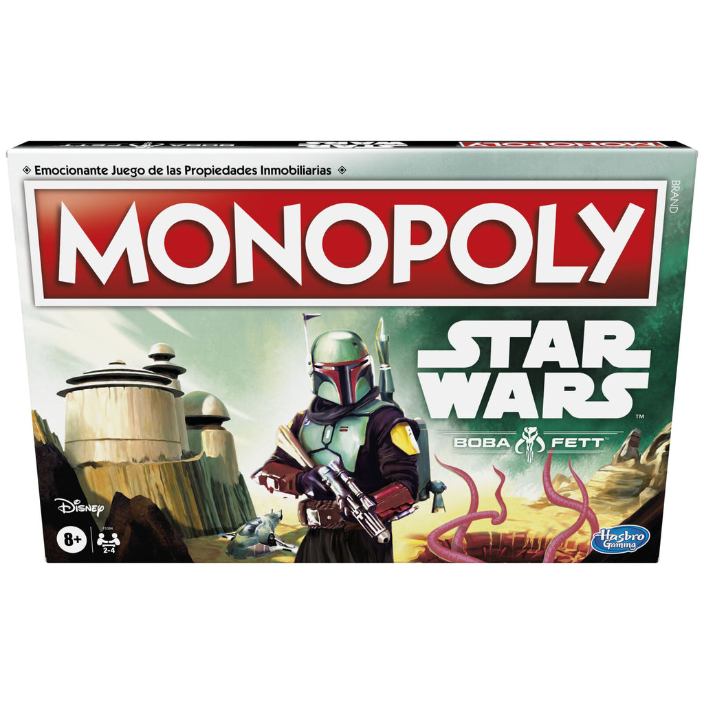 Hasbro Juego Monopoly Boba Fett Star Wars español (imagen 6 de 7)