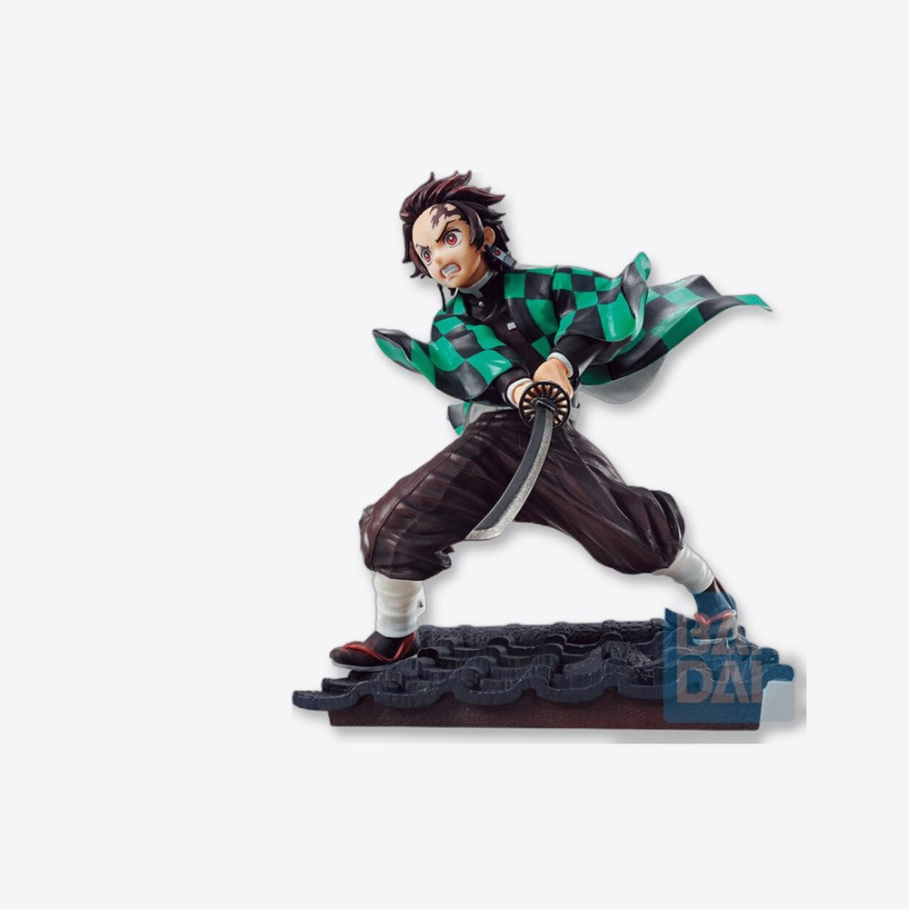 Figura bandai ichibansho demon slayer kimetsu no yaiba tanjiro kamado 14 cm exclusiva (imagen 4 de 6)