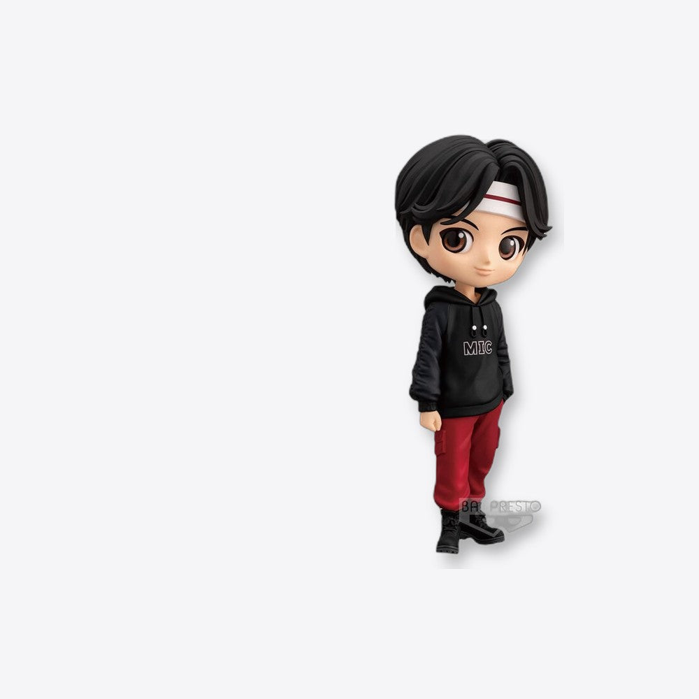 Banpresto Figura Jin BTS Tinytan Mic Drop Q Posket 14cm (imagen 4 de 6)
