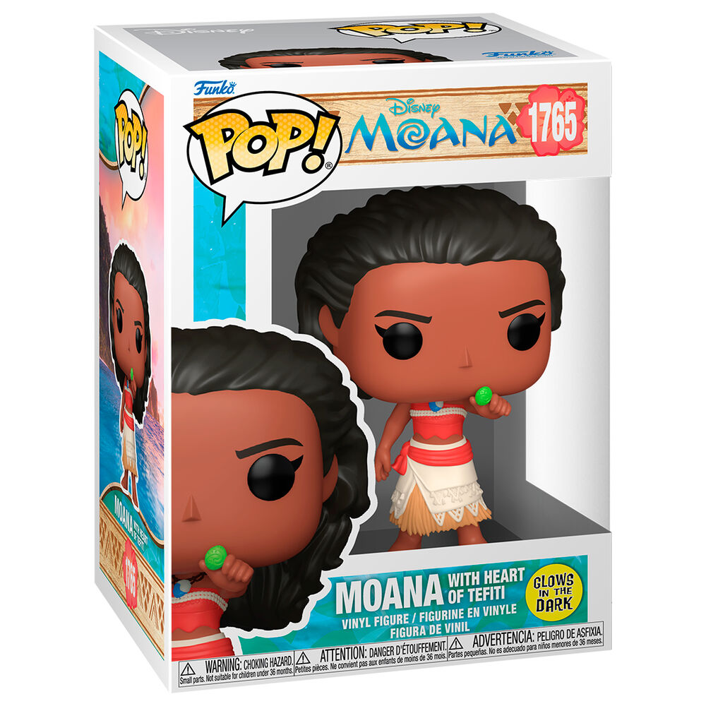 Disney Vaiana Figura POP! Moana Corazón de Te Fiti Funko