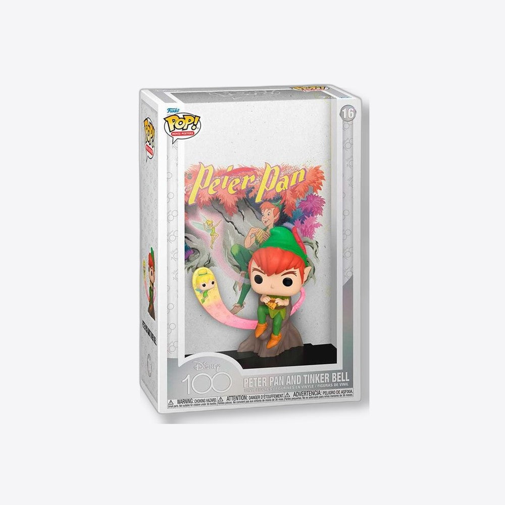 Funko Figura POP Poster Disney Peter Pan - Peter Pan and Tinker Bell (imagen 3 de 6)