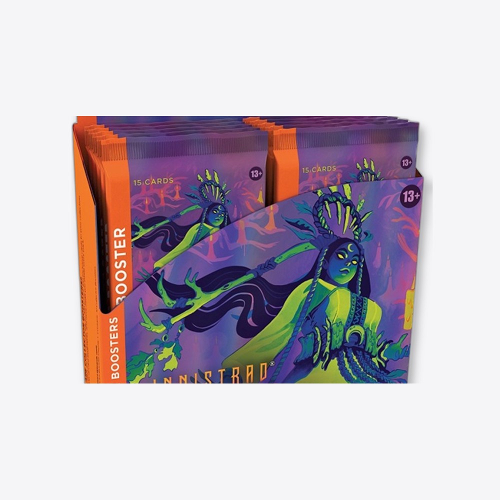 Juego de cartas collector booster wizards of the coast magic the gathering midnight hunt 12 sobres ingles (imagen 5 de 6)