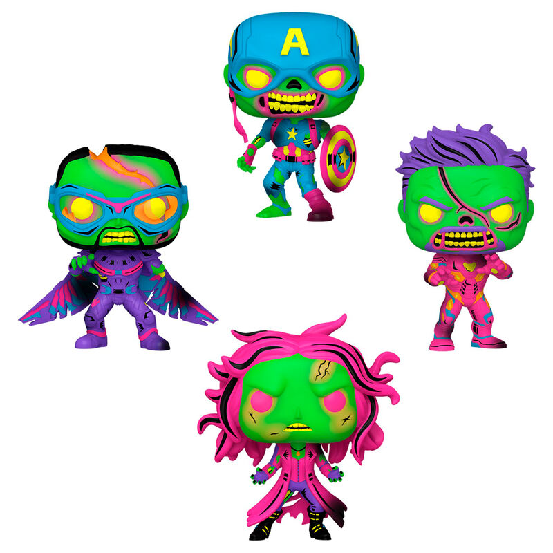 Funko Blister 4 figuras POP Marvel What If...? Exclusive (imagen 2 de 3)