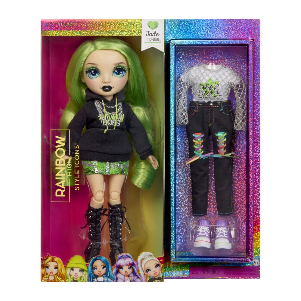 Mga Muñeca Jade Style Icons Fashion Dolls Rainbow High