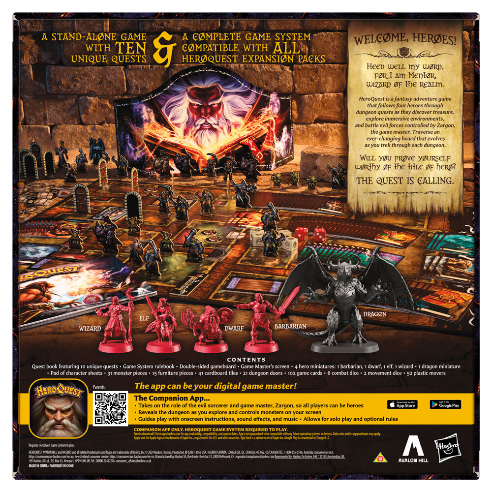 Hasbro Juego mesa First Light Hero Quest español (imagen 2 de 10)