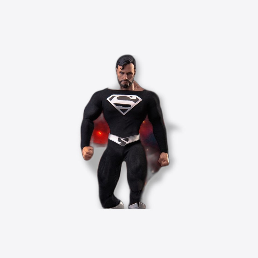 Desconocido Figura beast kingdom dc comics superman dynamic8h traje negro especial (imagen 3 de 6)