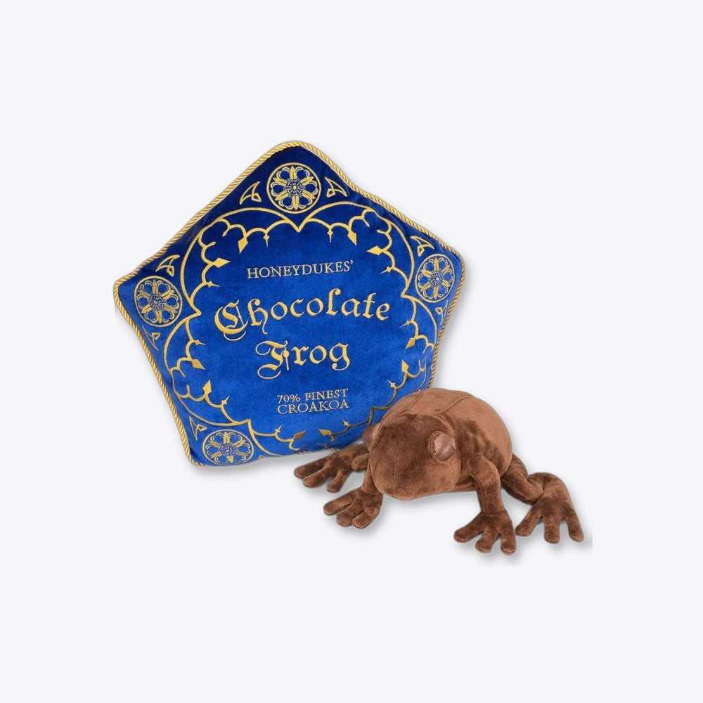 Peluche the noble collection harry potter rana de chocolate + cojin (imagen 2 de 6)
