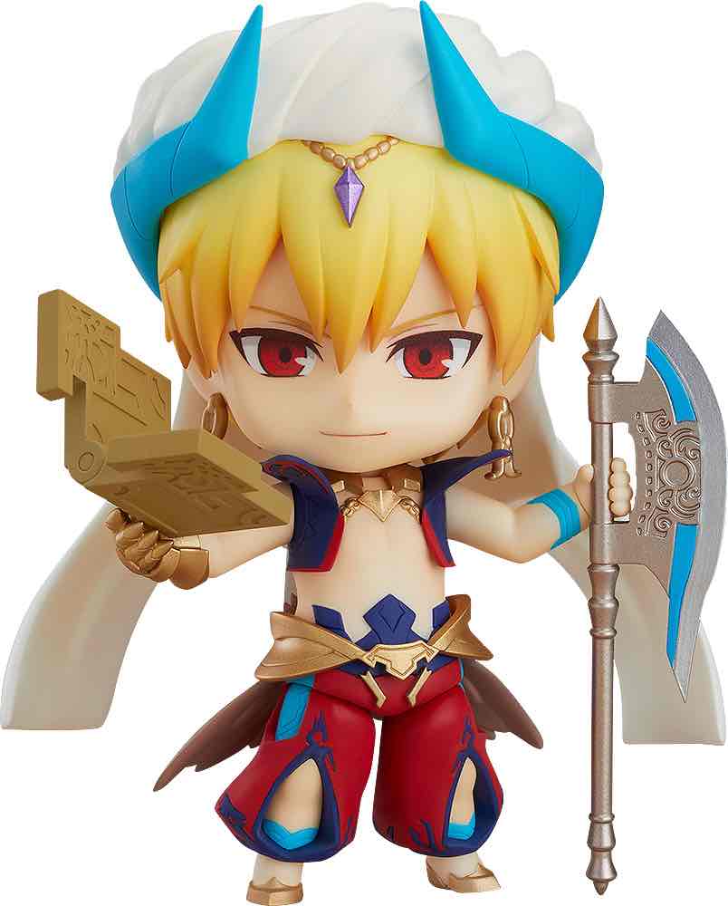 Orange Rouge Figura good smile company fate gran order caster - gilgamesh version ascension nendoroid