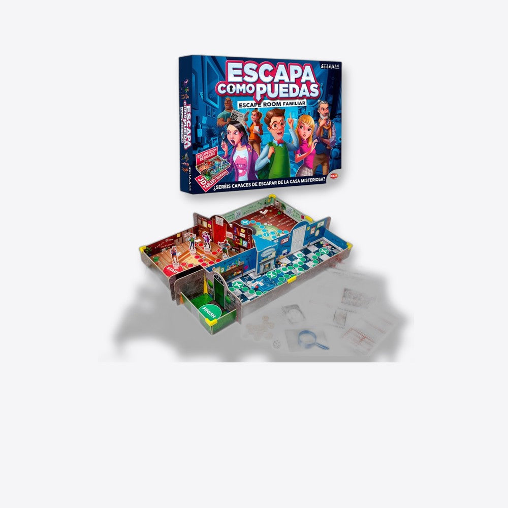 Juego de mesa bizak escapa como puedas (imagen 6 de 6)