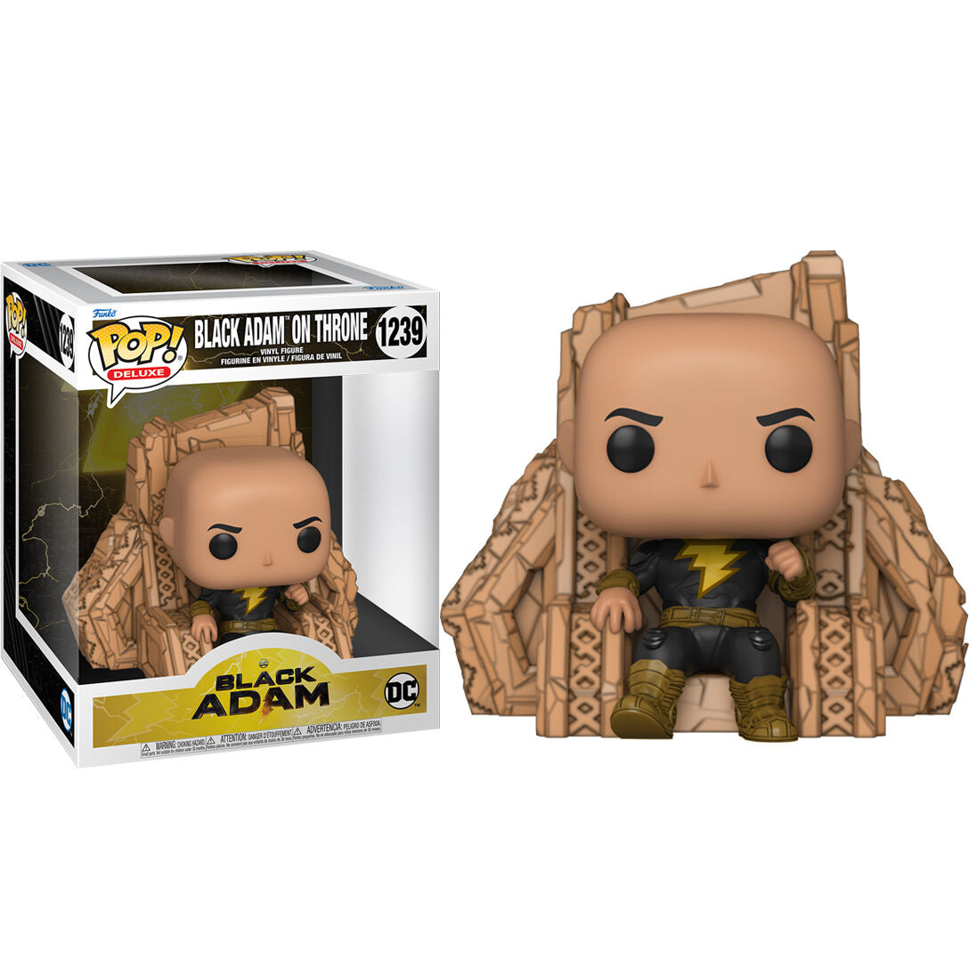 Funko Figura POP DC Comics Black Adam - Black Adam on Throne (imagen 2 de 4)