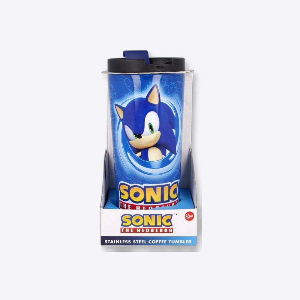 Stor Vaso cafe acero inoxidable Sonic The Hedgehog 425ml (imagen 5 de 6)