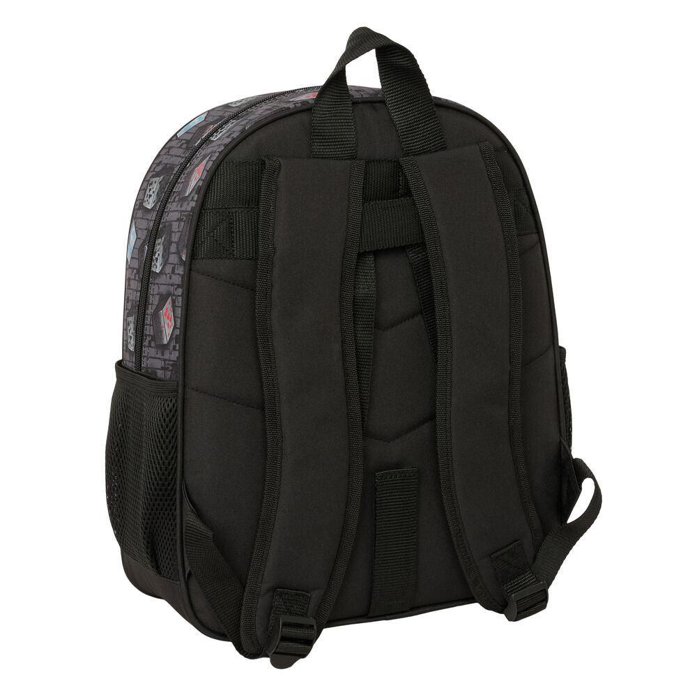 Safta Mochila Graffiti Minecraft 38cm adaptable (imagen 2 de 6)