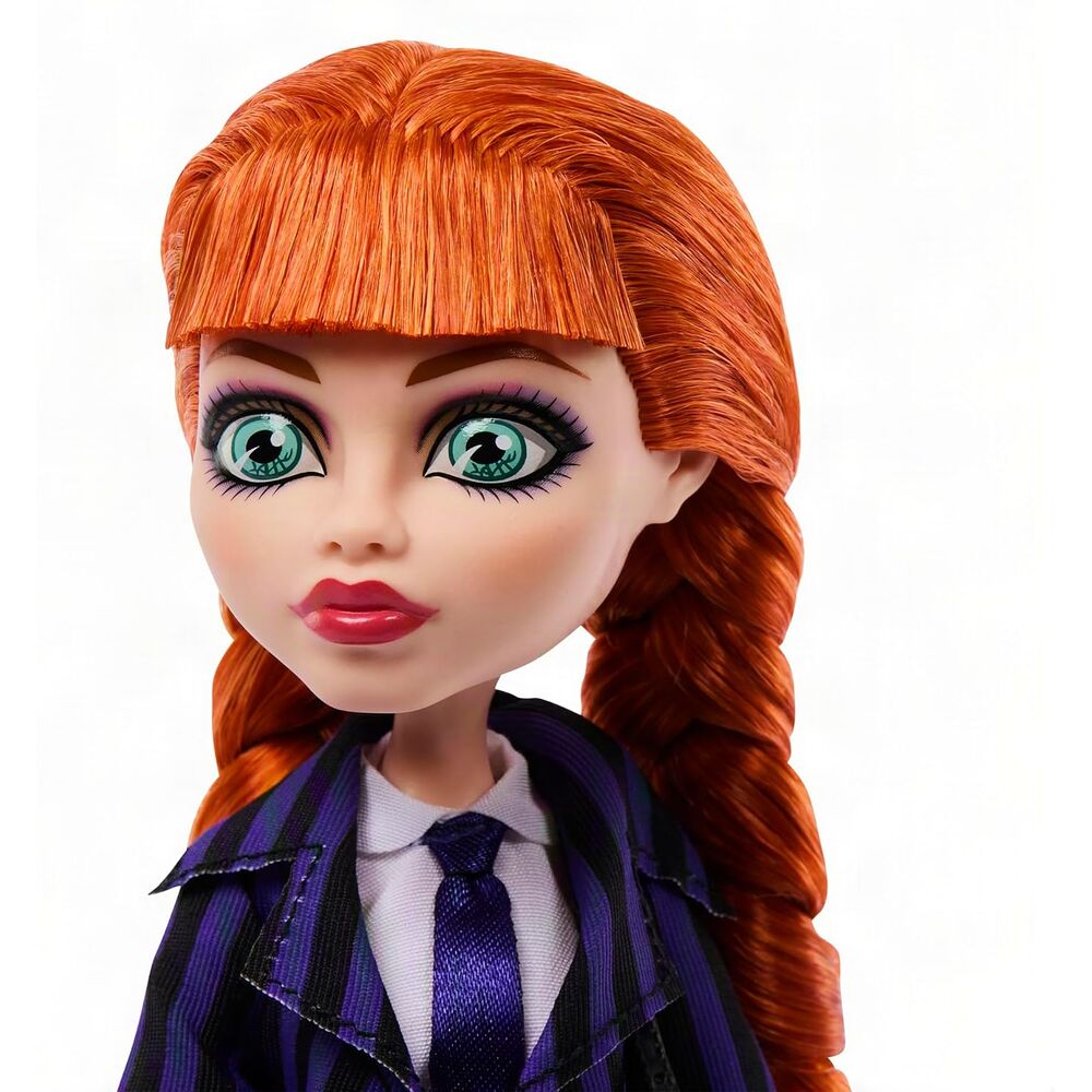 Mattel Muñeca Agnes Miercoles Wednesday Monster High (imagen 3 de 6)