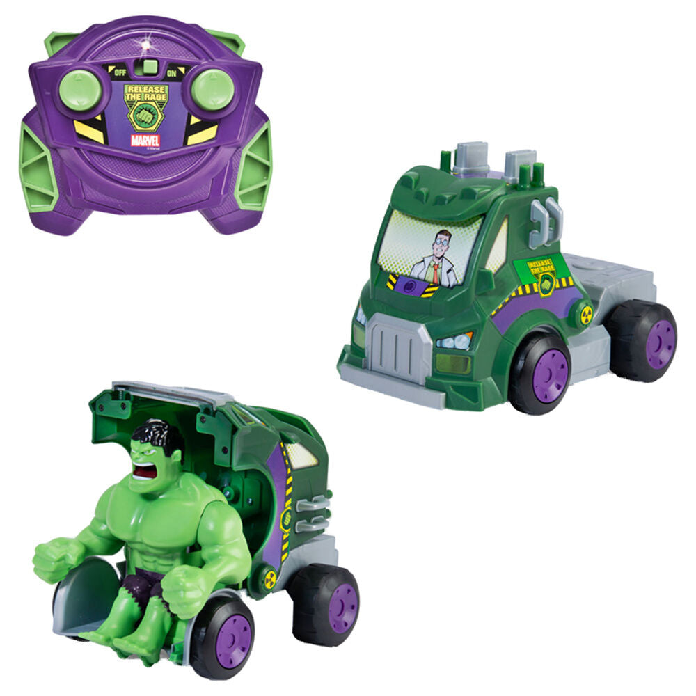 Jada Toys Vehiculo radio control Hulk Smash Los Vengadores Avengers Marvel (imagen 4 de 6)