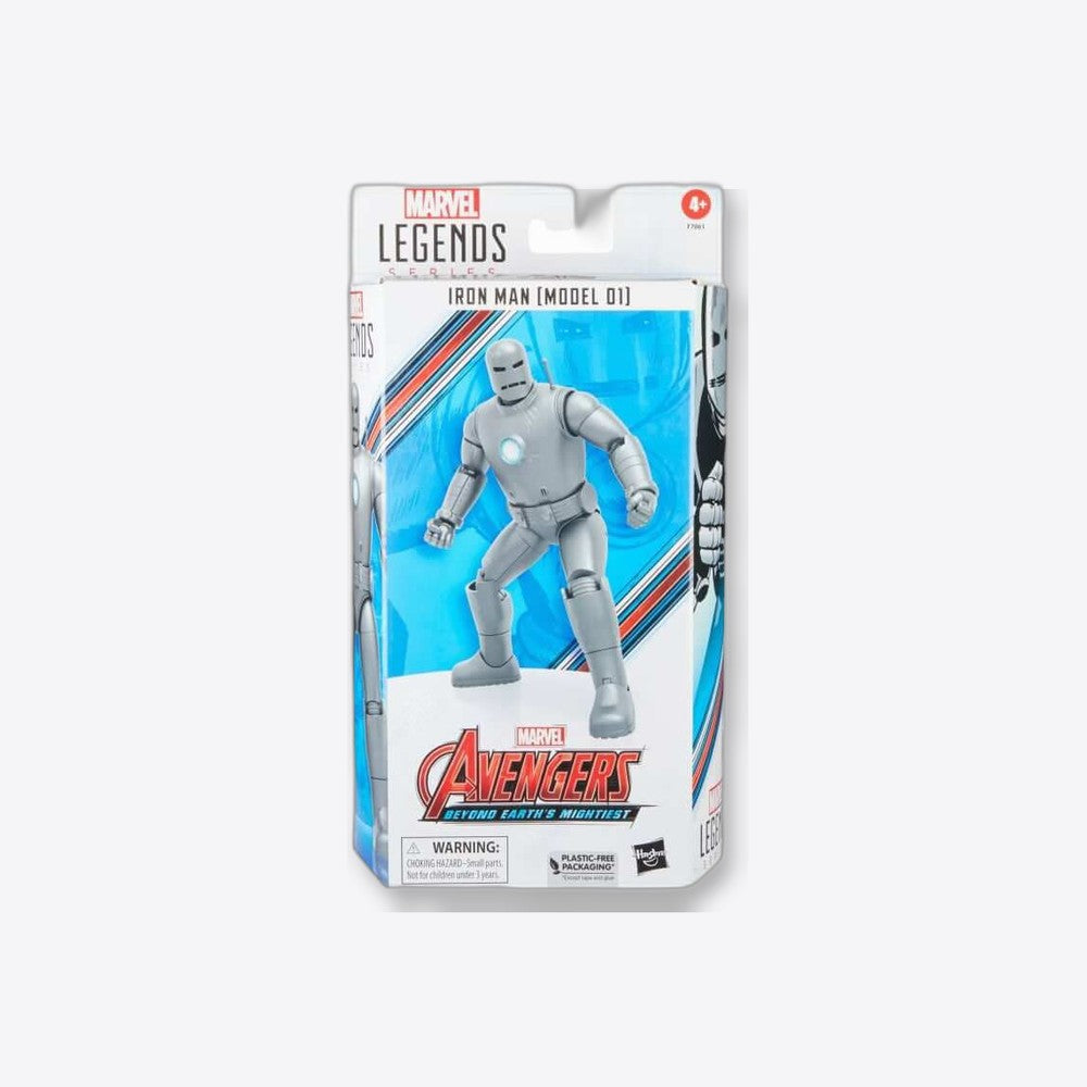 Figura hasbro marvel legends series avengers iron man model 01 (imagen 2 de 6)