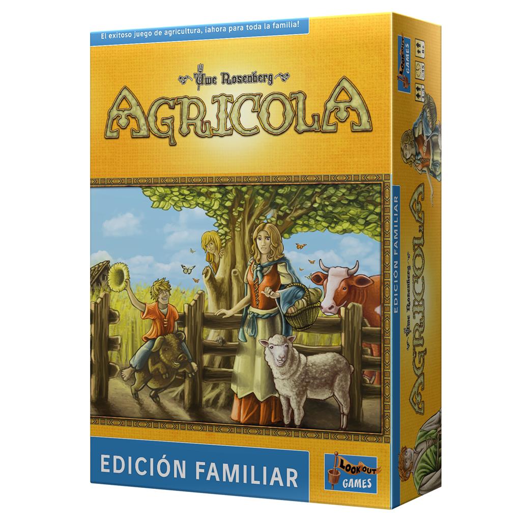 Asmodee Juego de mesa agricola edicion familiar pegi 8