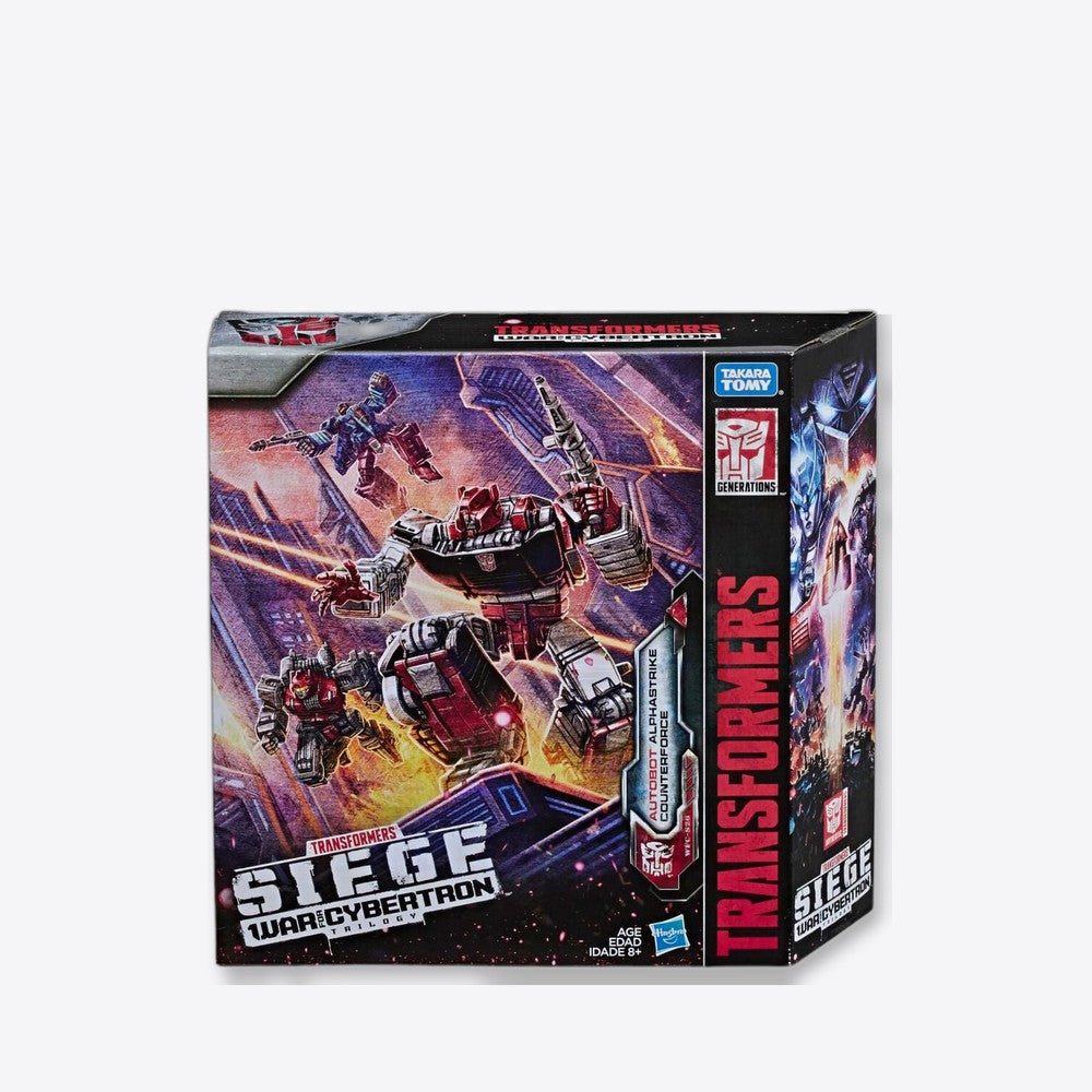 Hasbro Figura Alphastrike Counterforce War For Cybertron Transformers 13cm (imagen 6 de 6)