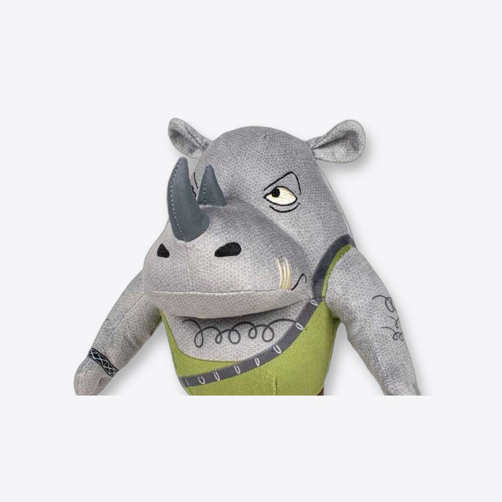 Play By Play Peluche Rocksteady Mutant Mayhem Tortugas Ninja 28cm (imagen 3 de 6)