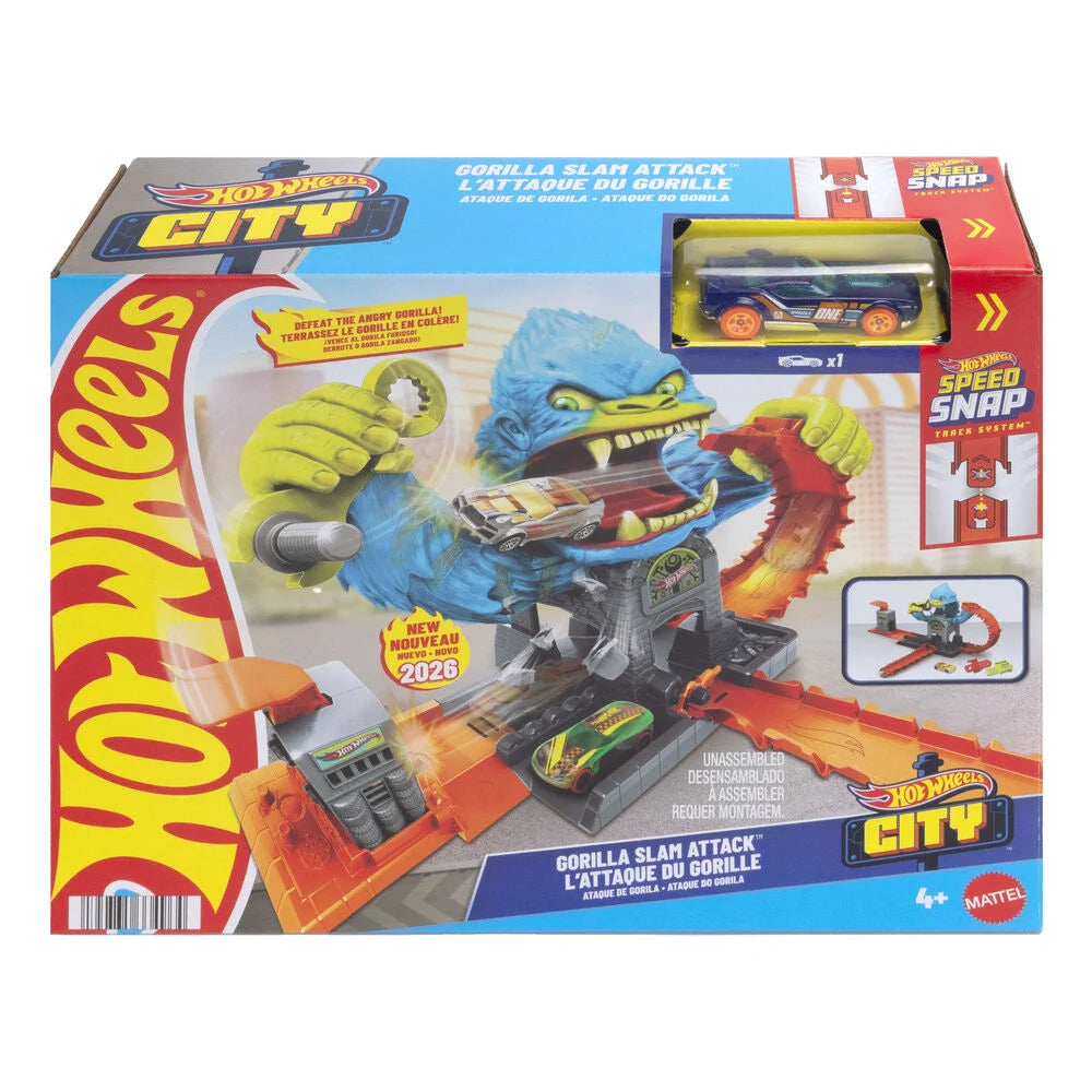 Mattel Ataque de Gorila Hot Wheels City
