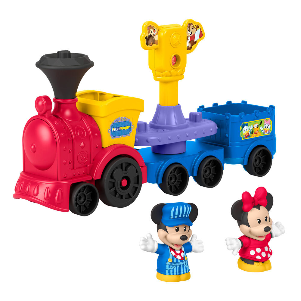 Fisher-Price Tren Musical Mickey Disney Little People Collector