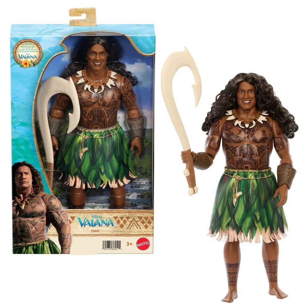 Mattel Muñeco Maui Vaiana Moana Disney