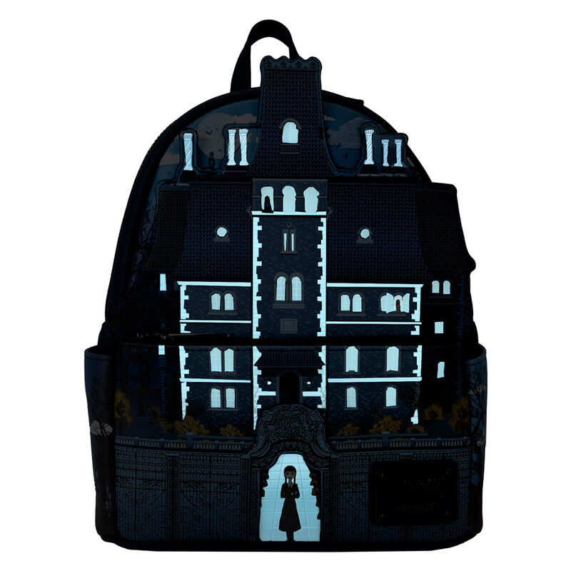 Mochila Nevermore Academy Miercoles Loungefly (imagen 3 de 7)