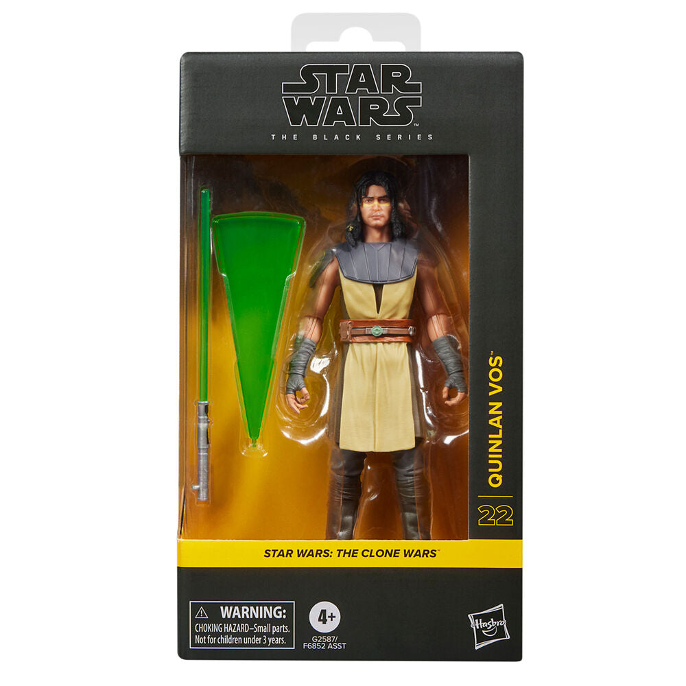 Star Wars Figura Quinlan Vos The Clone Wars 15cm