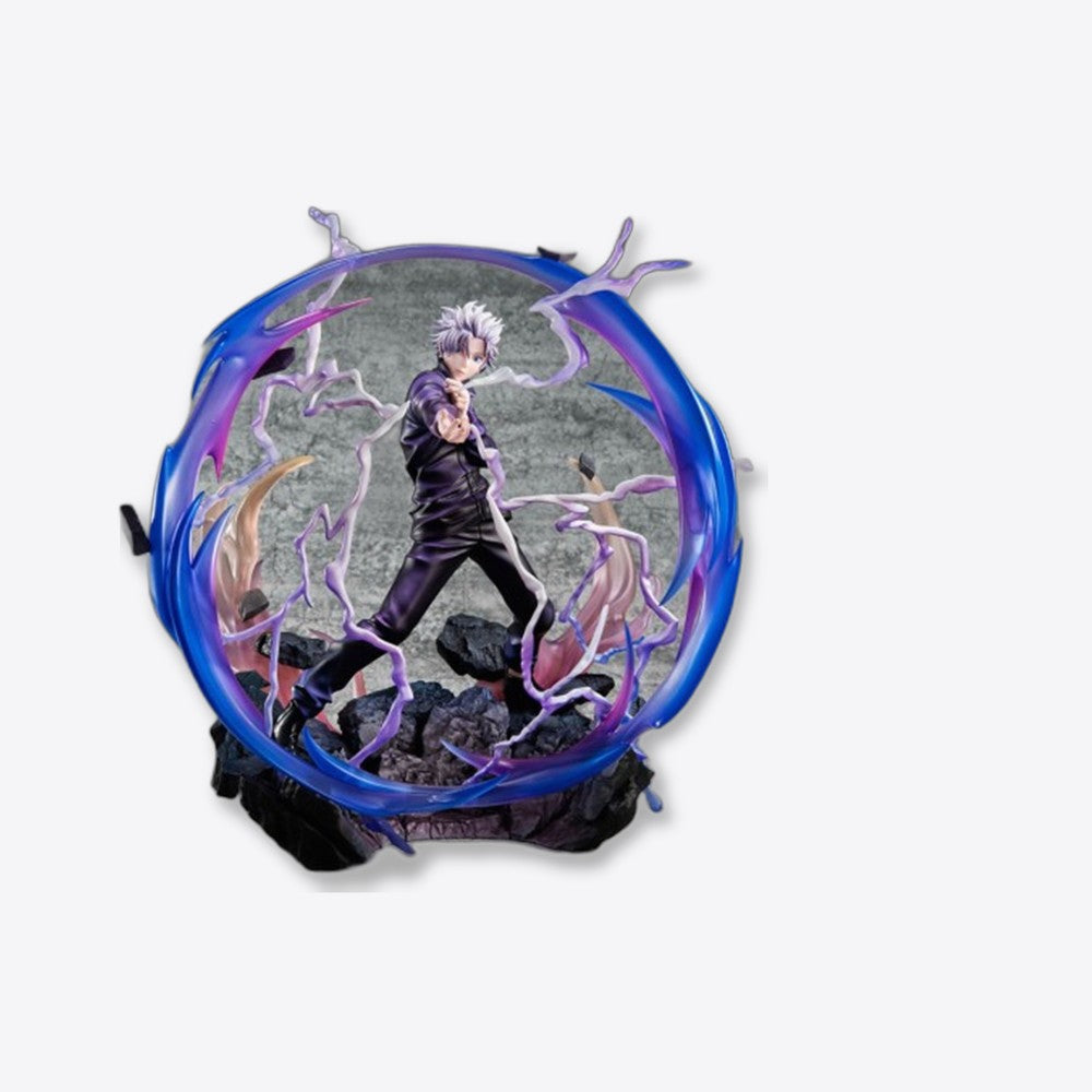 Figura megahouse jujutsu kaisen satoru gojo hollow technique purple dx (imagen 6 de 6)