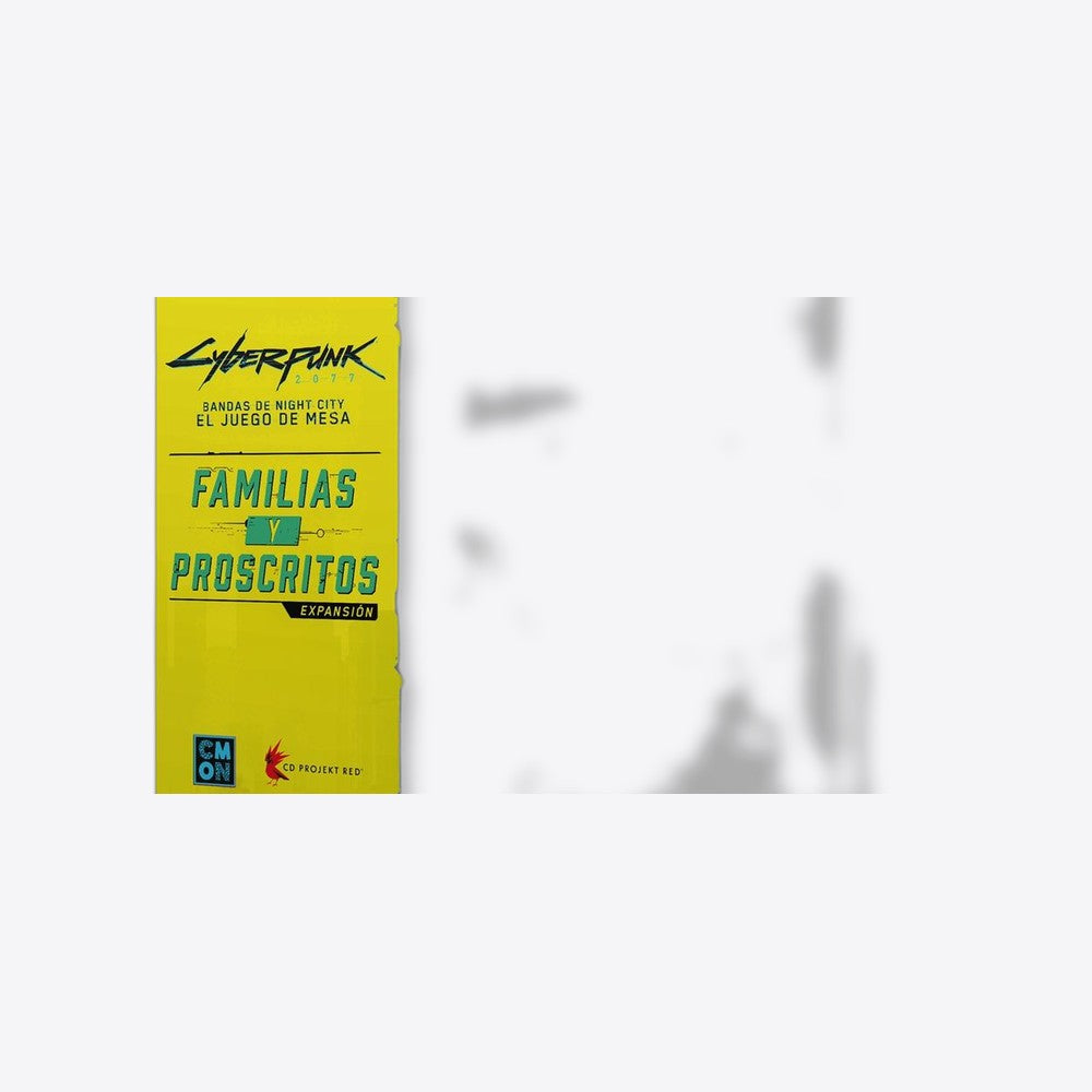 Asmodee Juego de mesa cyberpunk 2077: familias y proscritos edad recomendada 14 años (imagen 5 de 6)