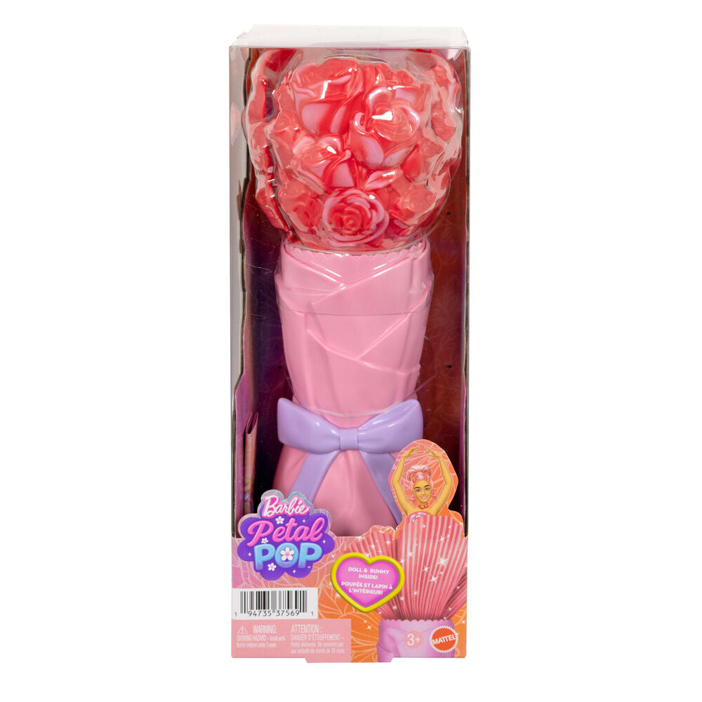 Mattel Muñeca Rosa Roja Petal Pop Barbie