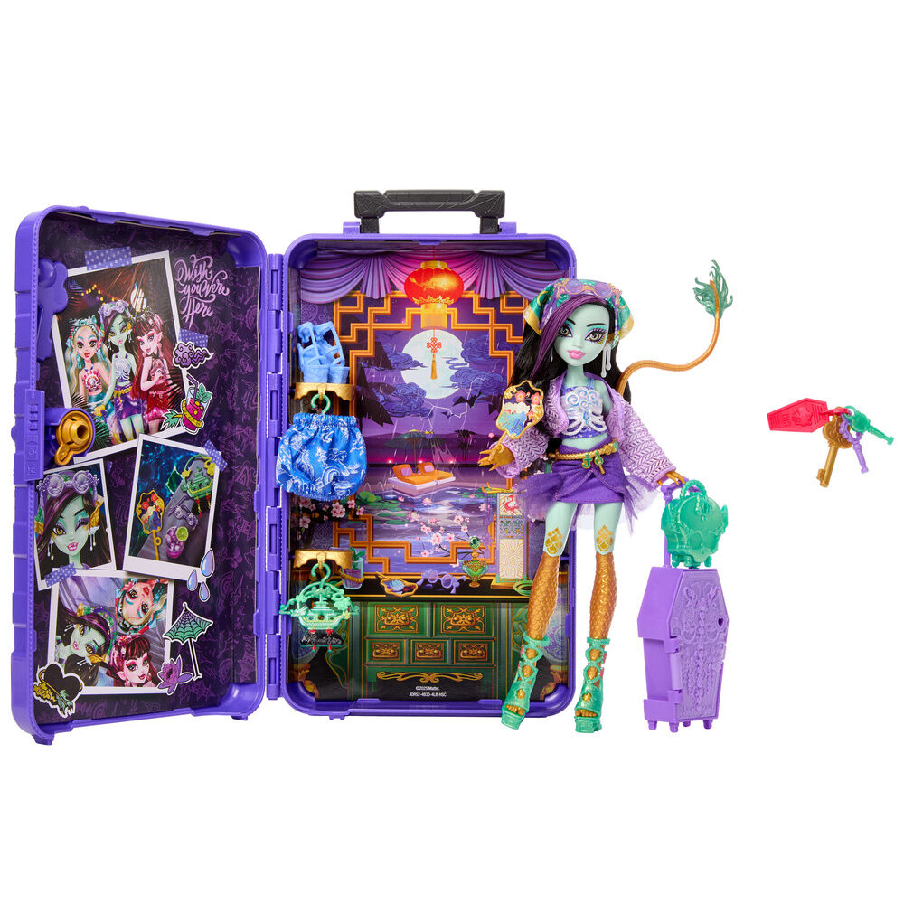 Mattel Muñeca Jinafire Skulltimate Secrets Series 7 Monster High (imagen 2 de 6)
