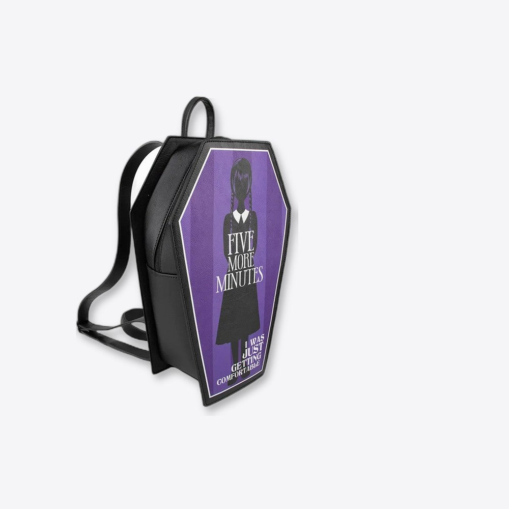Mochila ataud cinereplicas wednesday addams miercoles (imagen 6 de 6)