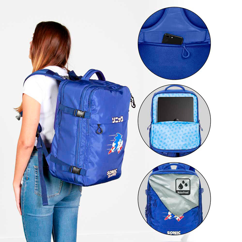 Karactermania Mochila Sonic the Hedgehog 49cm (imagen 4 de 6)