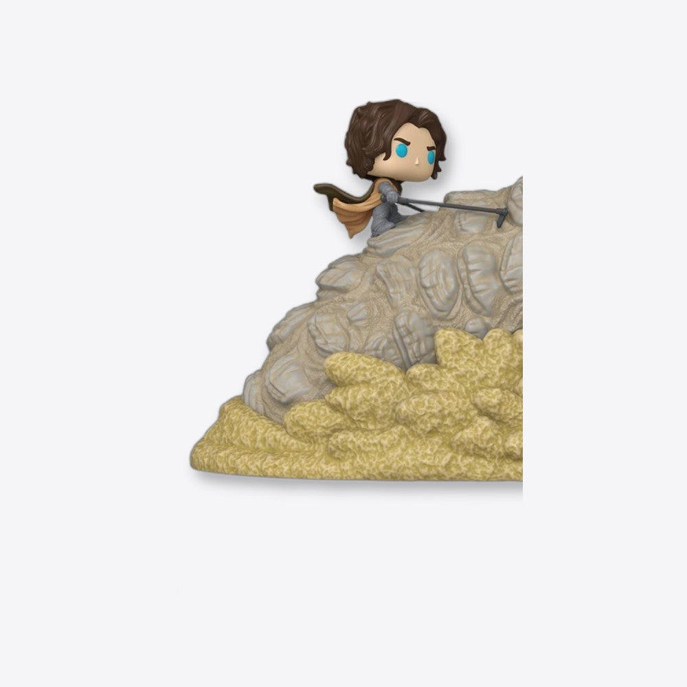Funko Figura POP Dune Part Three Moment Paul Atreides with Sandworm (imagen 4 de 6)