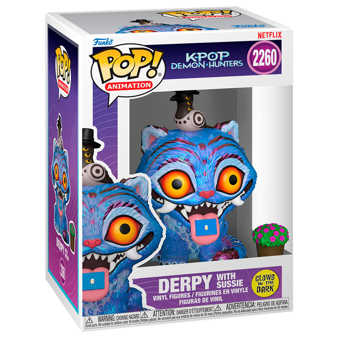 Funko Figura POP Kpop Demon Hunters Derpy with Sussie Glow (imagen 2 de 4)