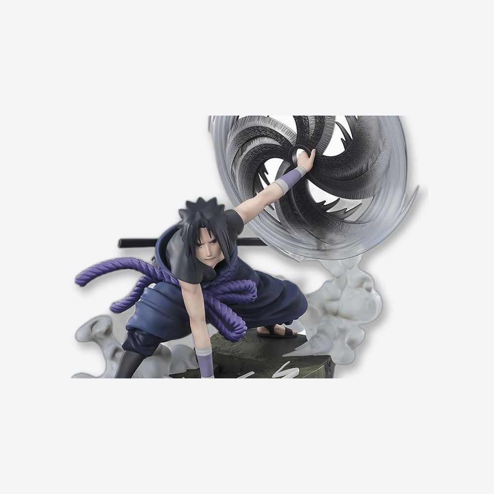 Figura tamashii nations figuarts zero extra battle naruto sasuke uchiha the light & dark of the mangekyo (imagen 5 de 6)