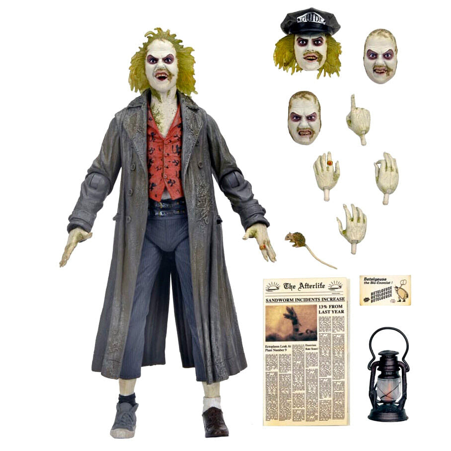 Neca Figura Ultimate Beetlejuice: Tour Guide The Bio-Exorcist Beetlejuice 1988 18cm (imagen 2 de 9)