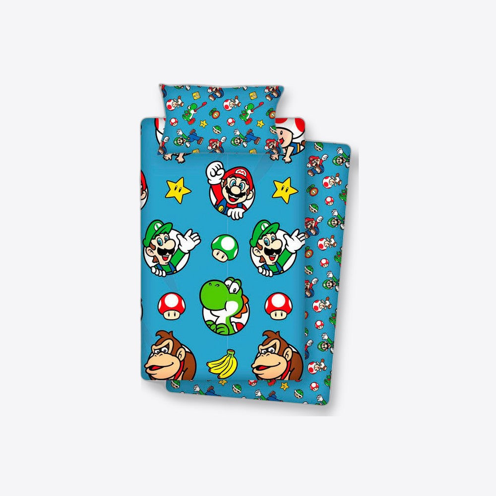 Nintendo Juego sabanas Super Mario Bros 90cm (imagen 5 de 6)