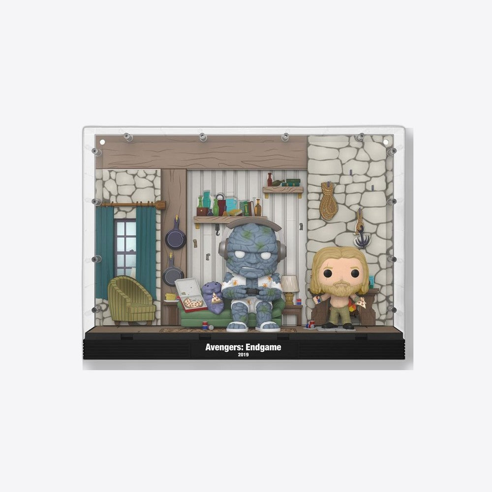 Funko pop moments deluxe marvel avengers endgame thor house 70914 (imagen 2 de 6)
